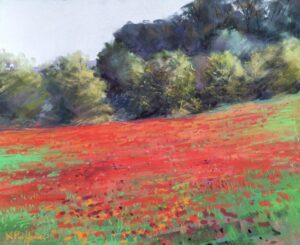 Coquelicots-aurore-puifferrat-pastelliste