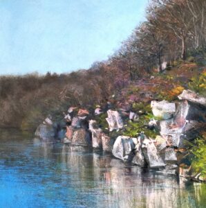 25190roches-de-crozant-aurore-puifferrat-pastelliste