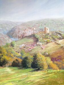24173 crozant rocher fileuse - aurore puifferrat