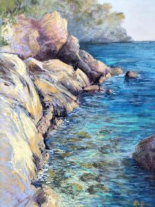 26226 Playa del Pi - aurore puifferrat pastelliste